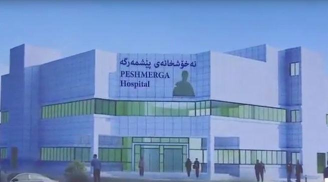ئەڵمانیا نەخۆشخانەیەکی سەربازیی بۆ پێشمەرگە دروست دەکات